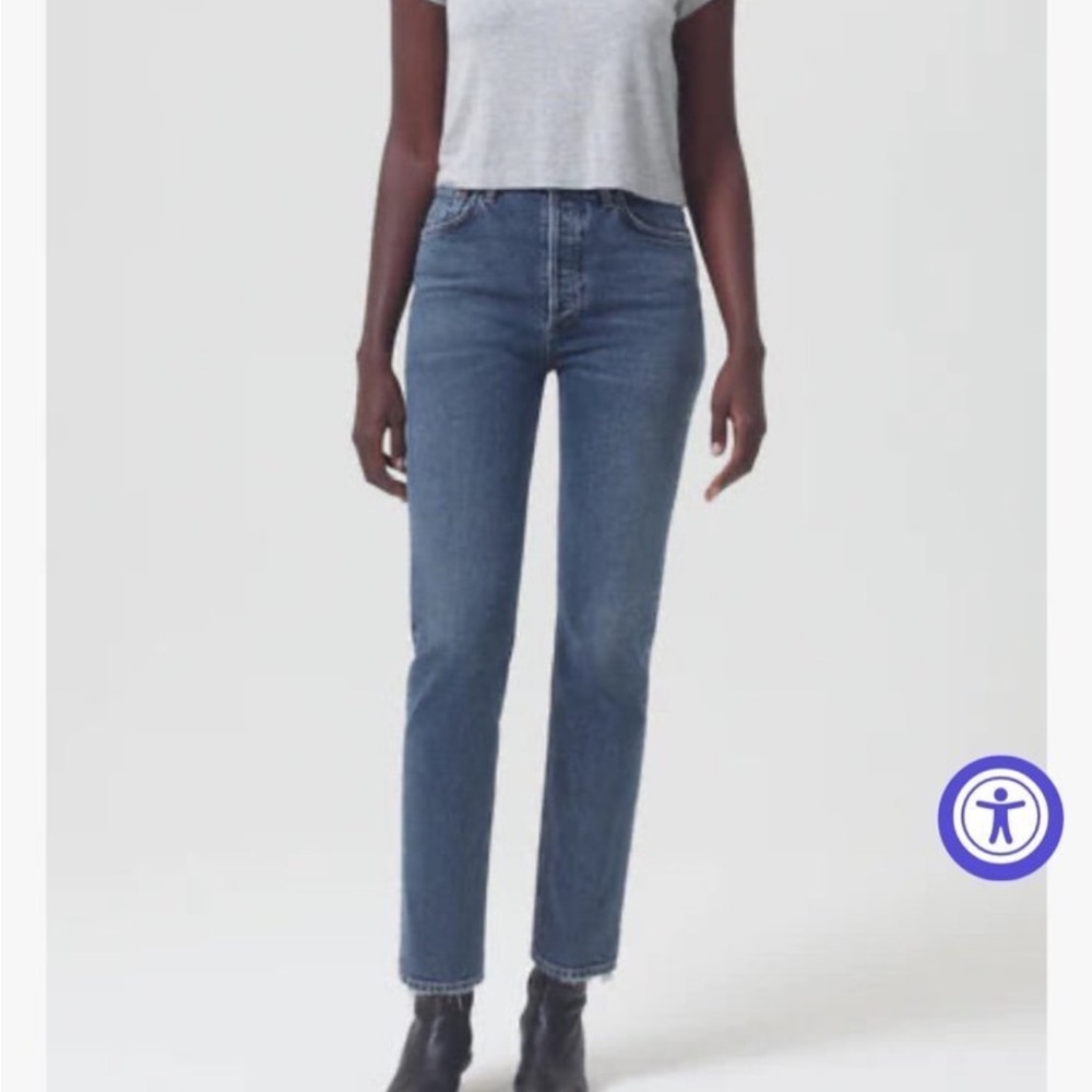 Agolde brand new High Rise Straight jeans